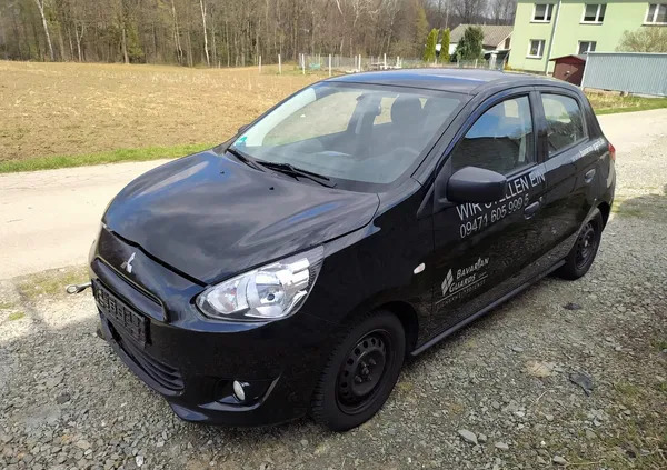 mitsubishi space star Mitsubishi Space Star cena 6900 przebieg: 221000, rok produkcji 2014 z Biała